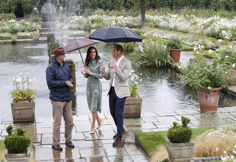 William e Harry al memoriale di Lady D 24