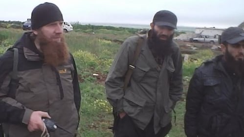 al-Shishani, leader dei ceceni in Siria 1