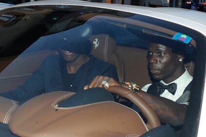Mario Balotelli e il fratello Enoch