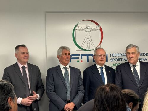 Il laboratori antidoping Fmsi di Roma approvato dalla Wada per i giochi olimpici e paralimpici di Milano Cortina 2026