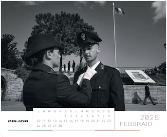 Presentato il calendario della polizia 2025 3