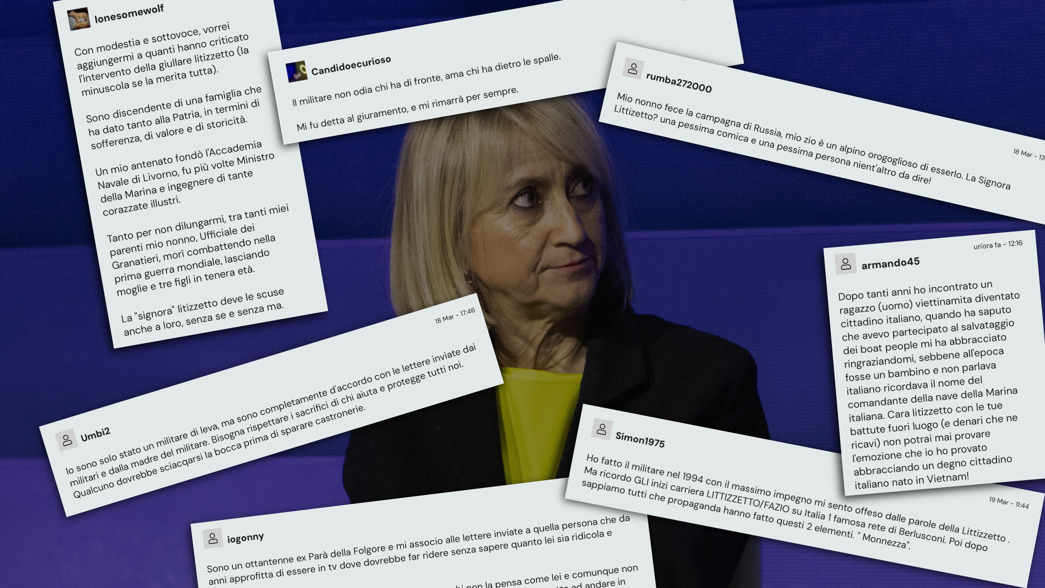 La protesta dei lettori del Giornale contro la Littizzetto: ecco tutti i messaggi
