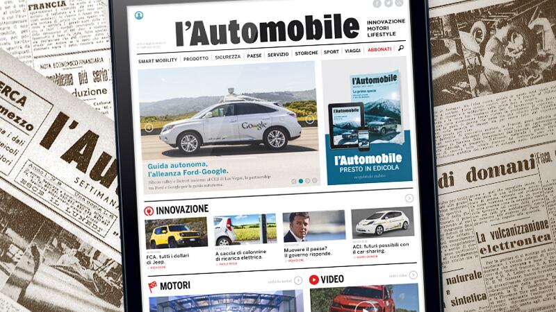 Aci rilancia "L’automobile", il magazine della nuova mobilità italiana