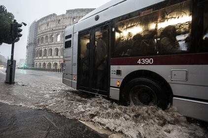 Roma sommersa dall'acqua 10