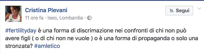 Fertility Day, le reazioni sui social network 12
