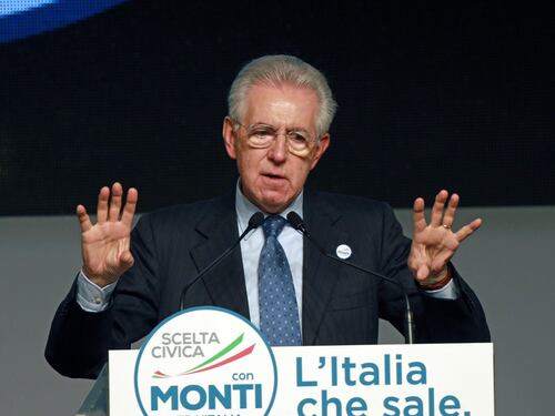 Monti: "Il Pd non è comunista"
