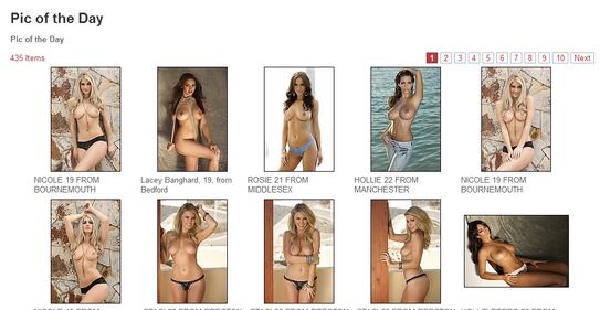 Topless in terza pagina 3