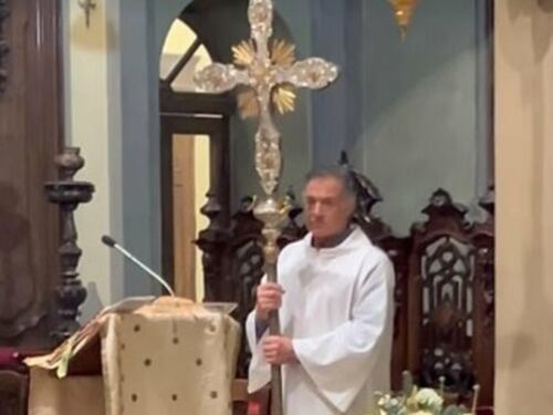 "È stato emozionante". Jean Alesi chierichetto alla Messa di Natale a Milano