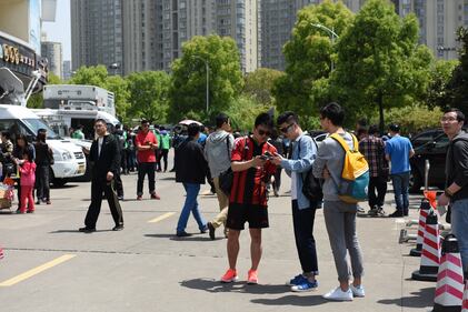 Il "Legend team" italiano porta il calcio in Cina 11