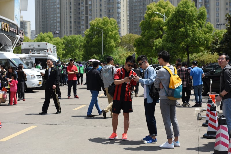 Il "Legend team" italiano porta il calcio in Cina 11