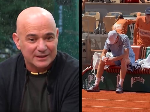 Sinner, durissimo affondo di Agassi: "Se duri 1 ora e 45 ci sono errori evidenti"