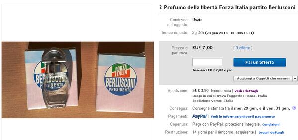 Spille, cravatte e profumi: è Forza Italia-mania 4