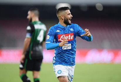 Il Napoli manda ko il Sassuolo: le immagini più belle della serata del San Paolo 3