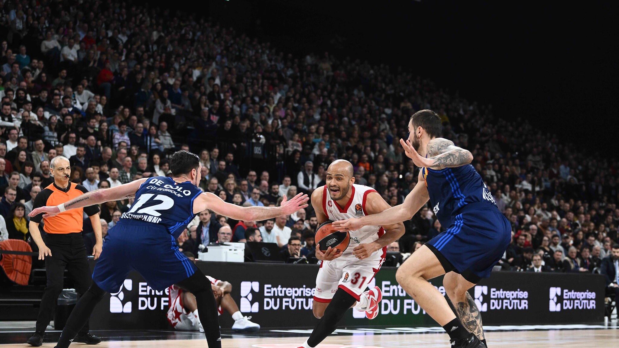 Eurolega, l'Olimpia Milano cade in casa del Villeurbanne: playoff sempre più lontani