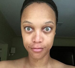 Tyra Banks senza trucco su Instagram 1