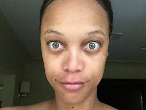 Tyra Banks senza trucco su Instagram