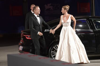 Rocco Siffredi e famiglia alla Mostra del Cinema di Venezia 1