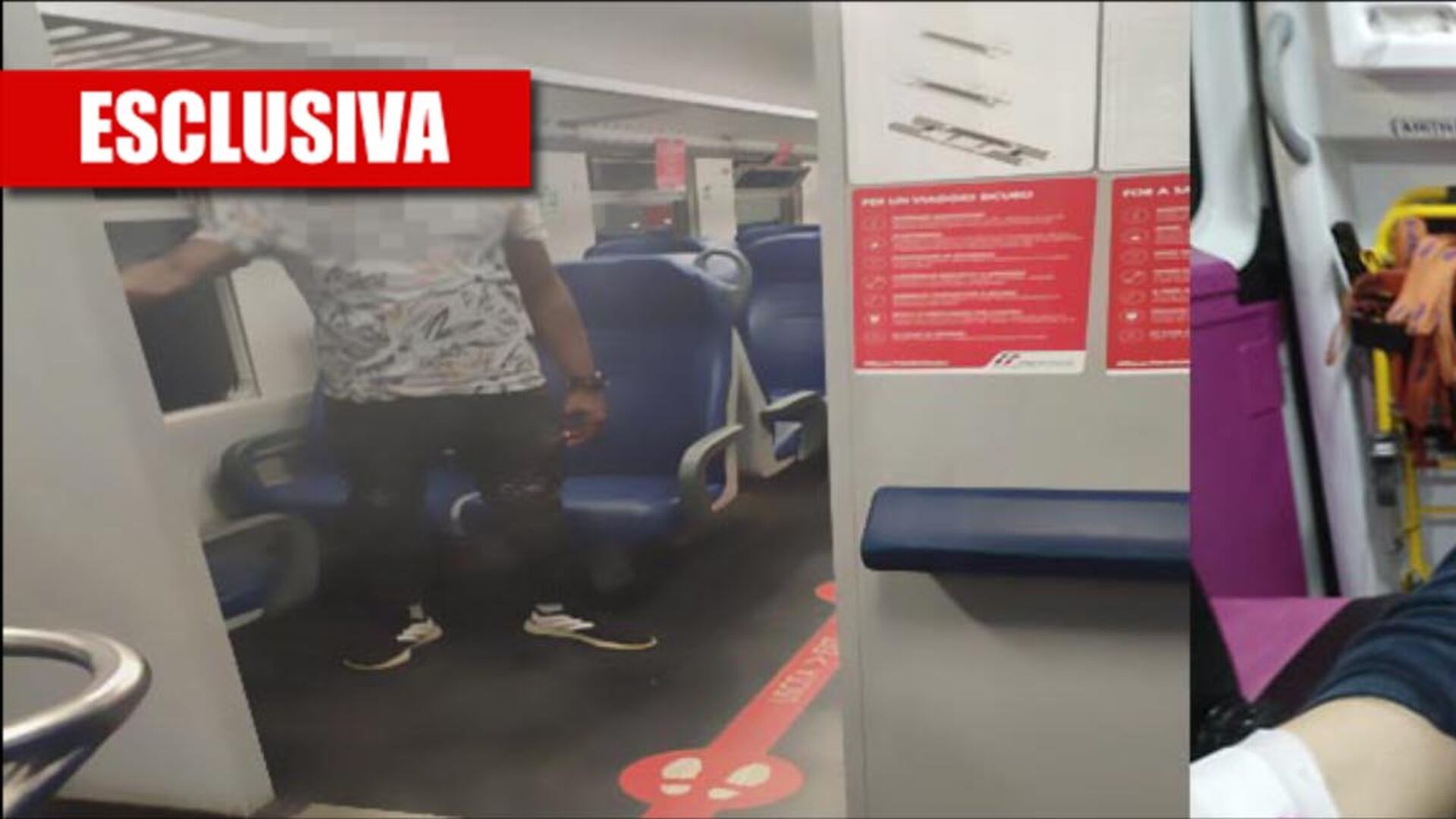 La violenza choc del nigeriano sul treno. Poi l'attacco al poliziotto