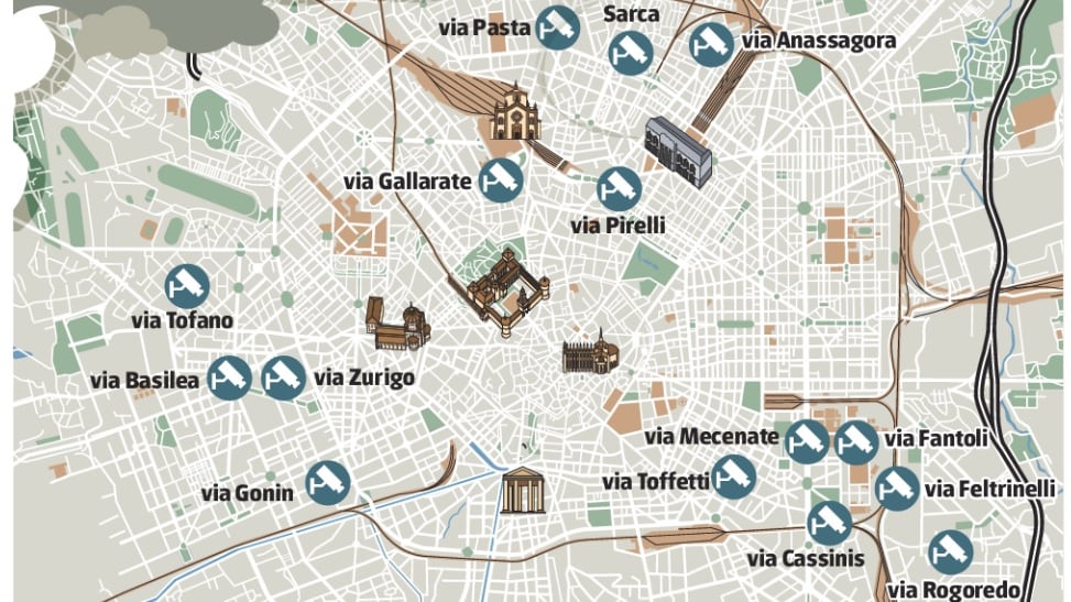 Servono 185 telecamere per i divieti antismog, finora piazzate solo 16