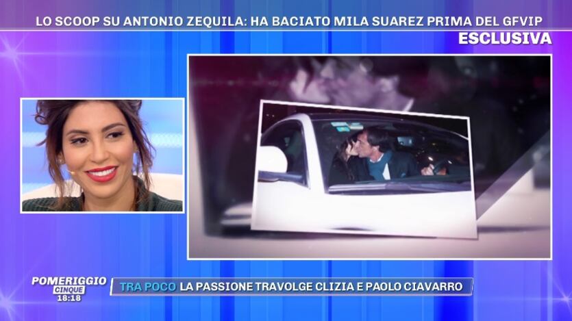 Mila Suarez gela Zequila: "Ci siamo baciati, ma al Gf Vip mi è scaduto"