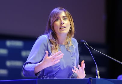 Gonna birichina, così si vede la cellulite della Boschi 5