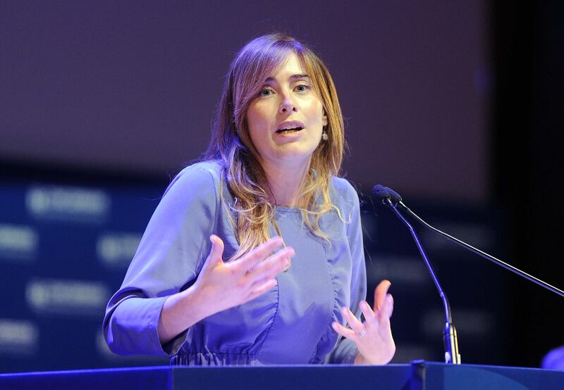 Gonna birichina, così si vede la cellulite della Boschi 5