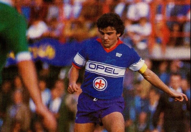 Pecci in maglia viola 