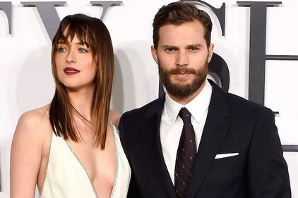 Dakota Johnson e Jamie Dornan, sexy protagonisti di "50 Sfumature" 13