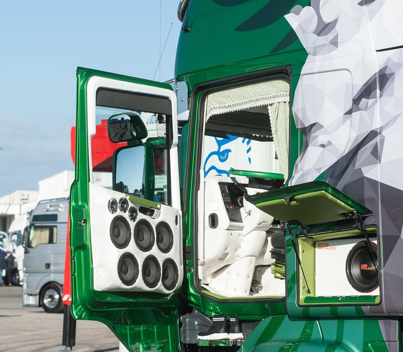 Camion personalizzato a Transpotec