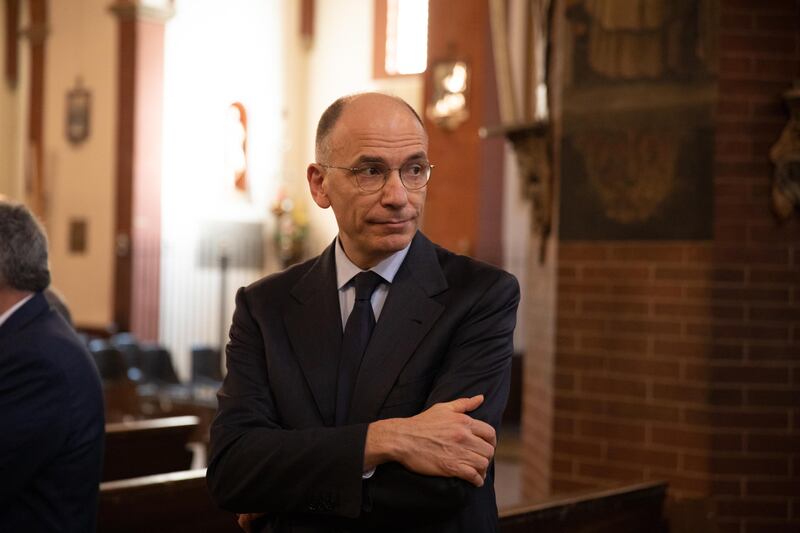 Letta ai funerali di Flavia Prodi