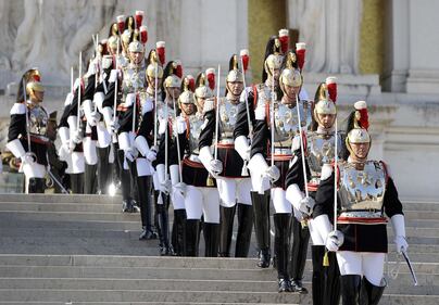La cerimonia all'Altare della Patria 2