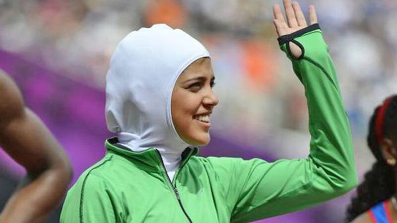 Sarah Attar alle Olimpiadi di Londra 2