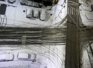 Questa mattina Milano si è svegliata sotto la neve 7