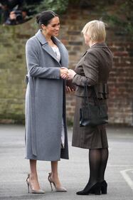 Meghan Markle visita gli ex attori: foto 9