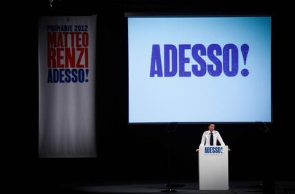 Renzi inizia la corsa delle primarie 2