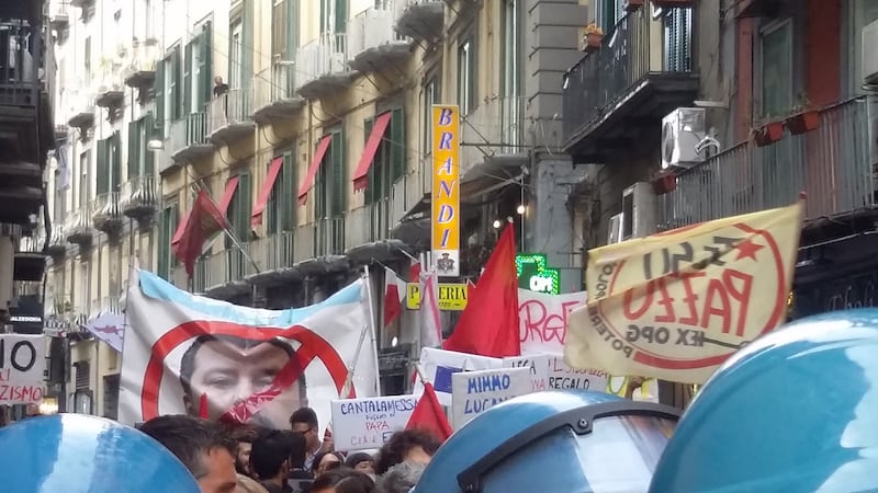 Salvini a Napoli: le voci della piazza 5