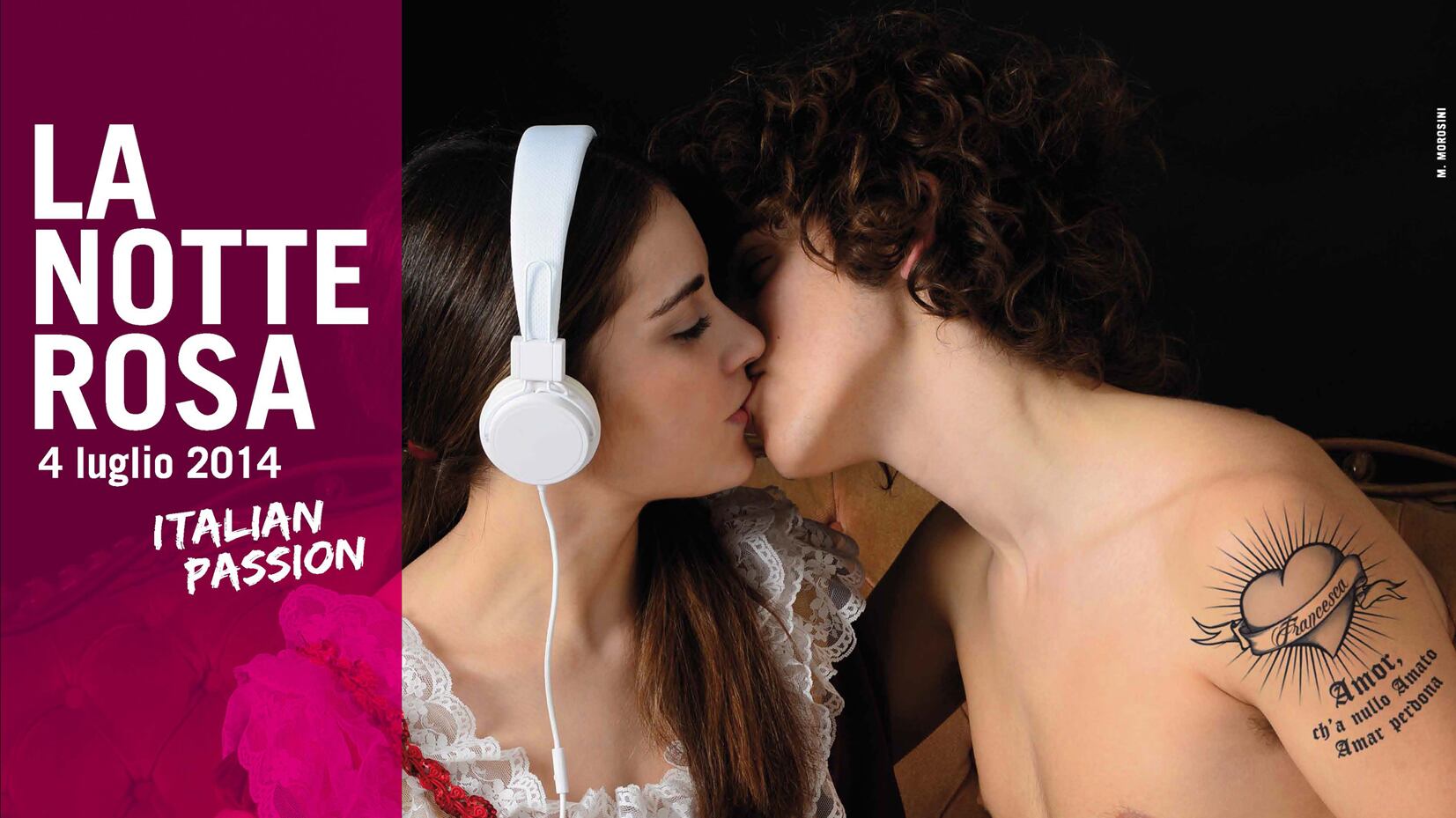 La passione italiana infiamma la Notte Rosa