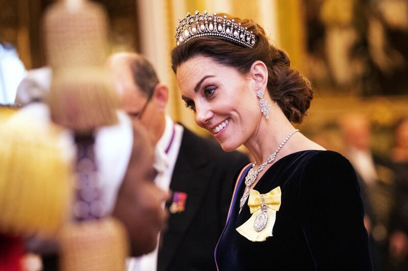 Kate Middleton, le foto al ricevimento di Buckingham Palace 1