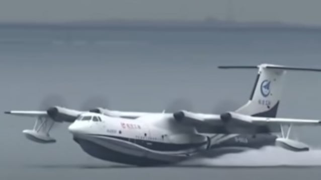 La Cina punta sui Dragoni dei mari: cosa possono fare i nuovi aerei anfibi