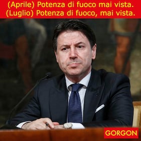 La satira del giorno: Conte e la potenza di fuoco 1