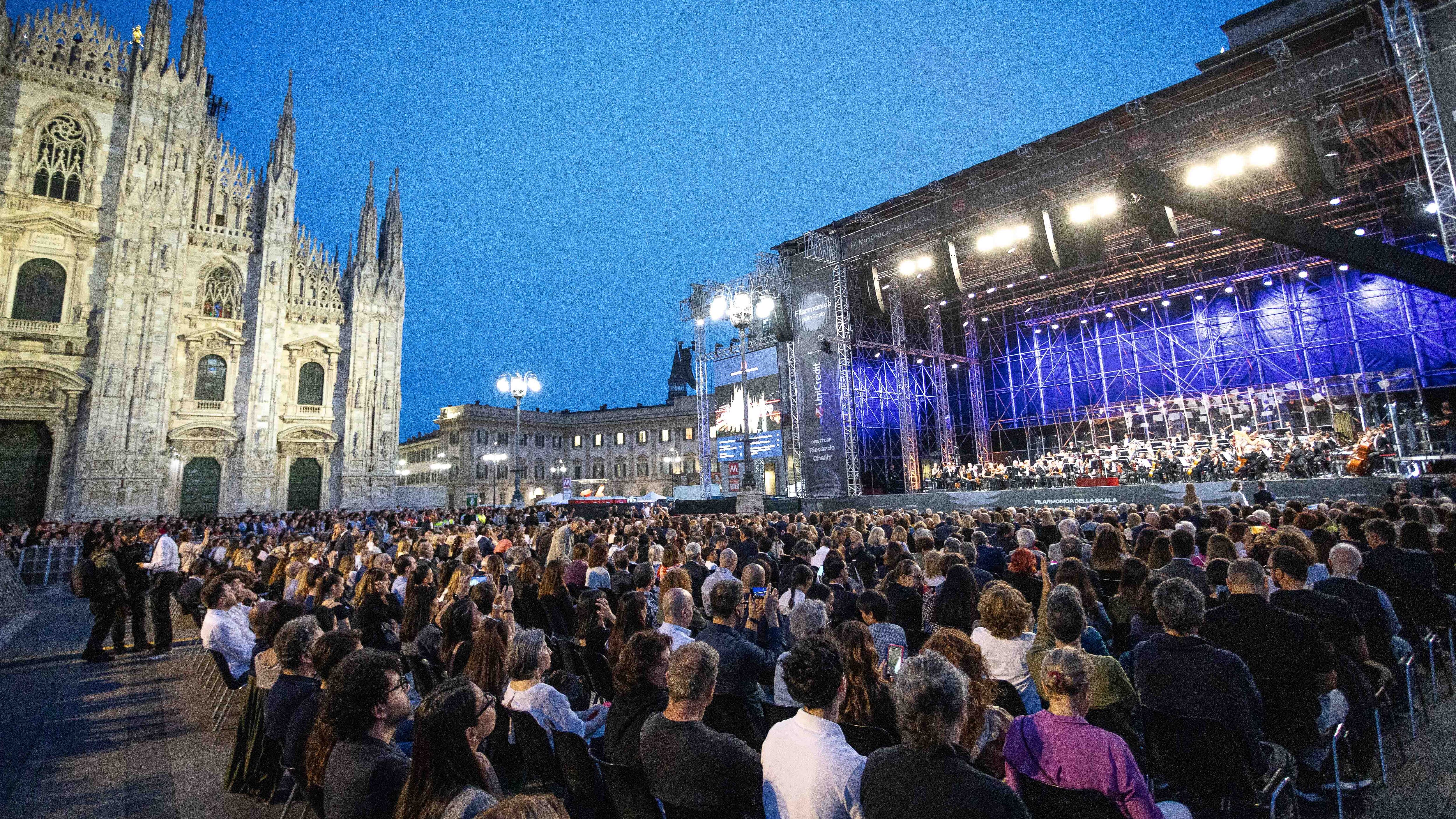 "Concerto per Milano". Una Filarmonica della Scala da film