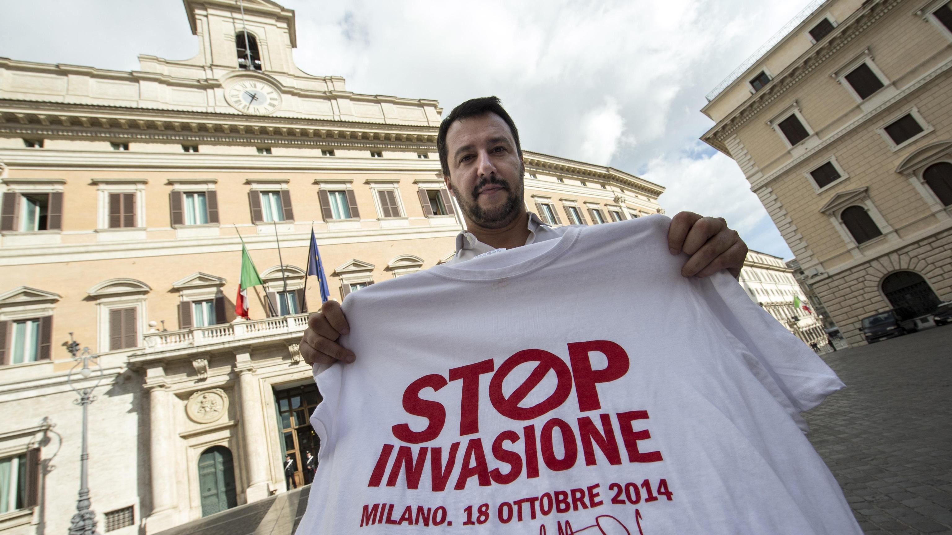 Salvini decolla nei sondaggi ma la Lega si spezza in due