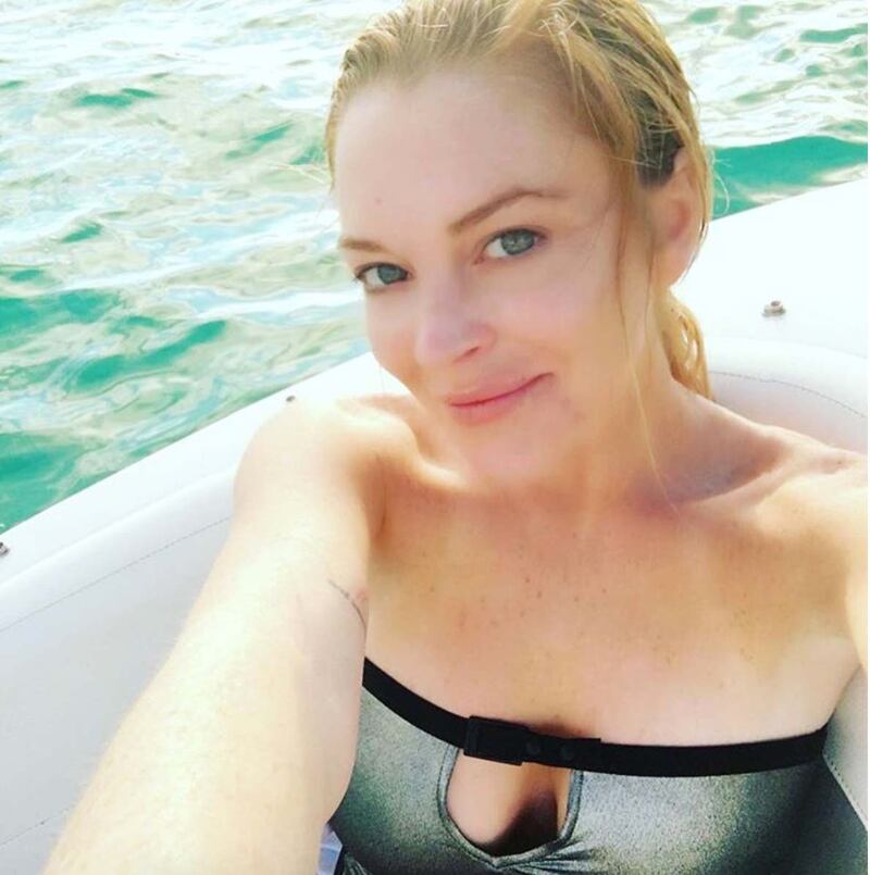 Lindsay Lohan su Instagram, foto 3