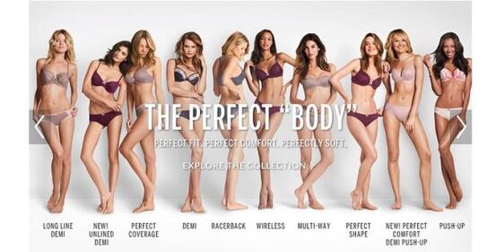 38 taglia perfetta: bufera contro Victoria's Secret 1