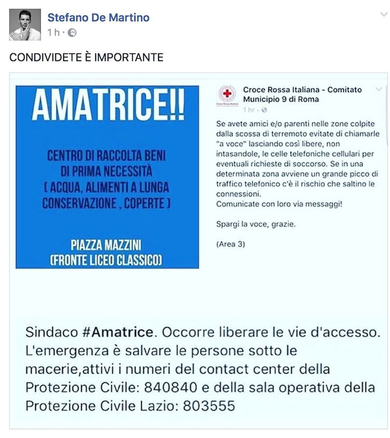 Terremoto e vip, le reazioni social 31