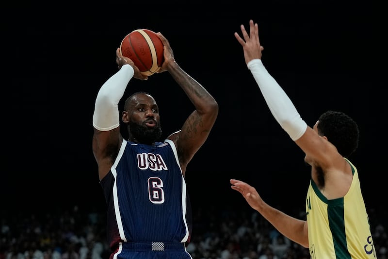 USA Australia LeBron James