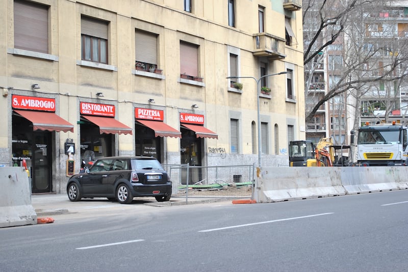 I lavori per la M4 di Milano 2