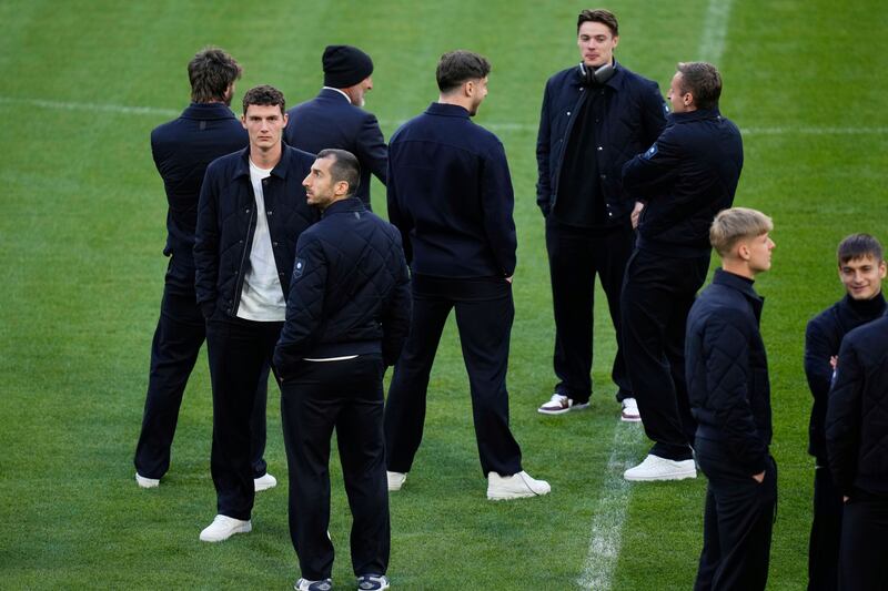 Bayern Inter walkabout Inter