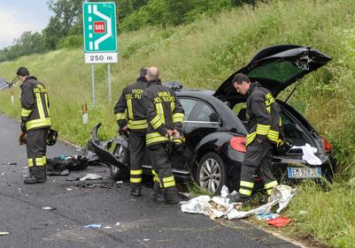 Buonanno, le foto dell'incidente mortale 8