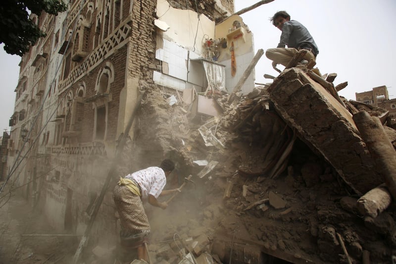 Un sito dell'Unesco in Yemen sotto le bombe dei sauditi 12